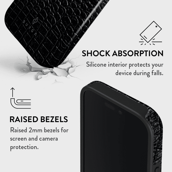 Burga iPhone 14 Suojakuori Tough Reaper's Touch
