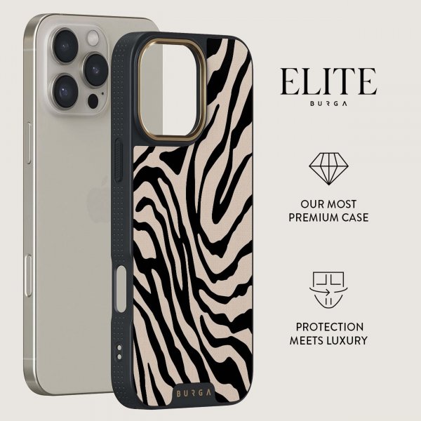 Burga iPhone 15 Plus Suojakuori Elite Dark MagSafe Imperial