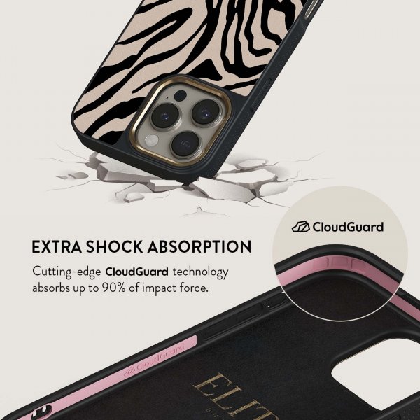 Burga iPhone 16 Plus -suojakuori Elite Dark MagSafe Imperial