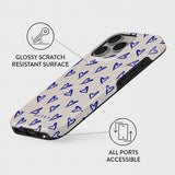 Burga iPhone 16 Plus Tough MagSafe Love Me Right -kuori