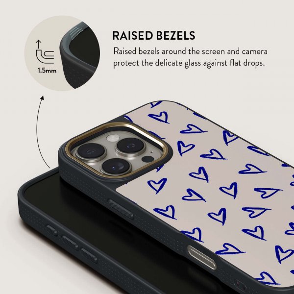 Burga iPhone 16 Plus Kuori Elite Dark MagSafe Love Me Right