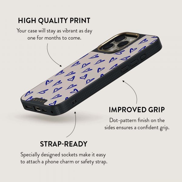 Burga iPhone 16 Plus Kuori Elite Dark MagSafe Love Me Right