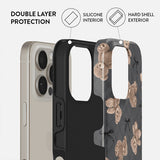 Burga iPhone 15 -kuoret Tough BFF