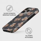 Burga iPhone 14 Suojakuori Tough MagSafe BFF