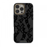 Burga iPhone 15 Pro -suojakuori Elite Dark MagSafe Magnetic