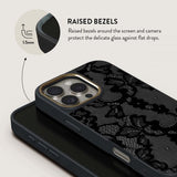 Burga iPhone 16 Pro Kuori Elite Dark MagSafe Magneettinen