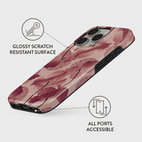 Burga iPhone 16 Plus -suojakuori Tough MagSafe Tender Kiss