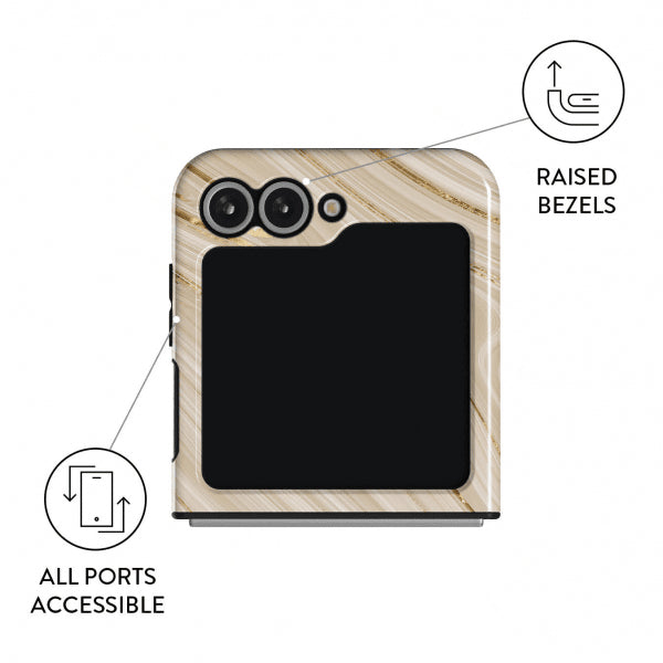 Burga Samsung Galaxy Z Flip 6 Kuori Tough Full Glam