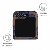 Burga Samsung Galaxy Z Flip 6 Kuori Tough Velvet Night