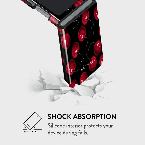 Burga Samsung Galaxy Z Flip 6 Kuori Tough Cherrybomb