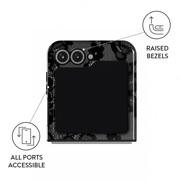 Burga Samsung Galaxy Z Flip 6 Suojakuori Tough Magnetic