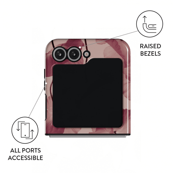Burga Samsung Galaxy Z Flip 6 Kuori Tough Tender Kiss