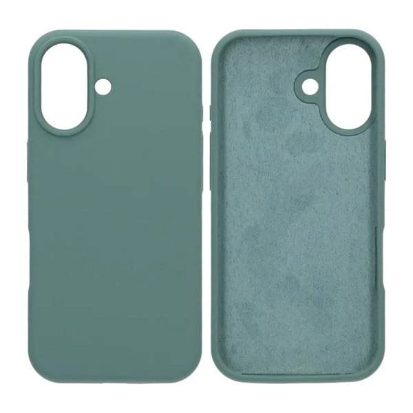 iPhone 17 kuori nestemäinen silikoni, vihreä