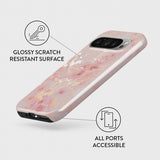 Burga Google Pixel 9/Pixel 9 Pro Kuori Tough Golden Coral