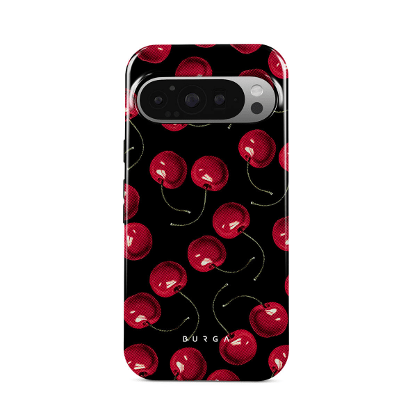 Burga Google Pixel 9/Pixel 9 Pro kuori Tough Cherrybomb