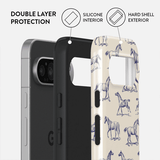 Burga Google Pixel 9/Pixel 9 Pro Suojakuori Tough Derby Race