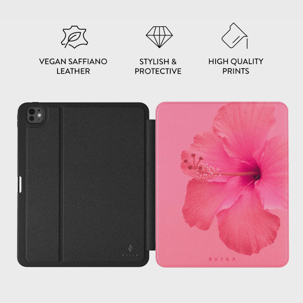 Burga iPad Pro 11 (M4/M5) Folio Island Girl -suojakotelo