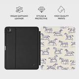 Burga iPad Pro 11 (M4/M5) Folio Derby Race -suojakotelo