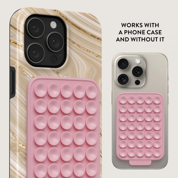 Burga StickPad Sticky Grip, roosa