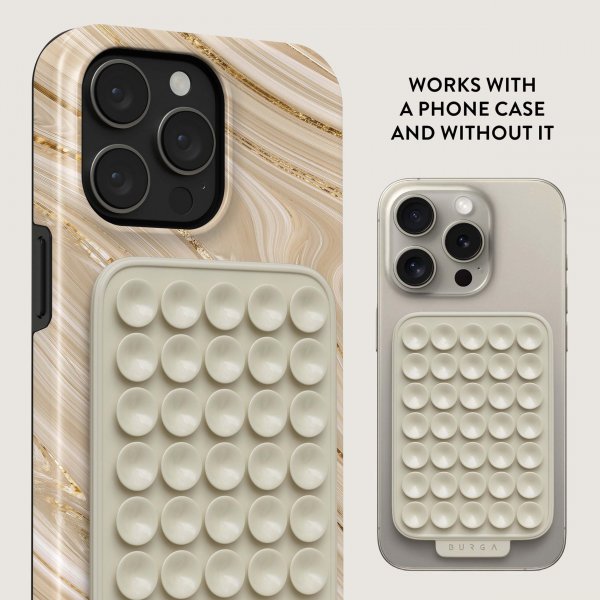Burga StickPad Sticky Grip Harmaa