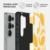 Burga Samsung Galaxy S25 Plus Tough -suojakuori Lemon Tart
