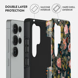 Burga Samsung Galaxy S25 Ultra Kuori Tough Bloomy Garden