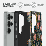 Burga Samsung Galaxy S25 Plus Tough Bloomy Garden -kuori