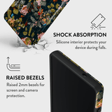 Burga Samsung Galaxy S25 Plus Tough Bloomy Garden -kuori
