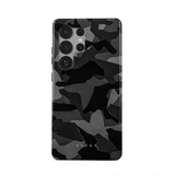 Burga Samsung Galaxy S25 Plus -suojakuori Tough Night Black Camo