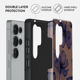 Burga Samsung Galaxy S25 Plus Tough Velvet Night -suojakuori