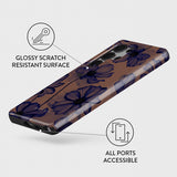 Burga Samsung Galaxy S25 Plus Tough Velvet Night -suojakuori