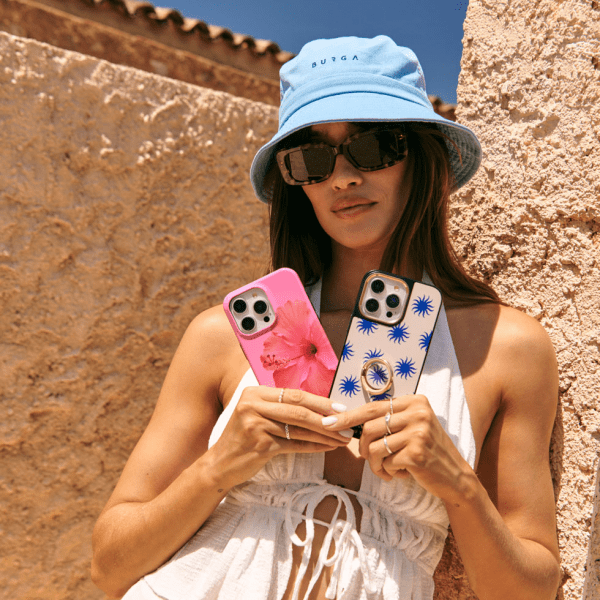Burga Samsung Galaxy S25 -suojakuori Tough Island Girl