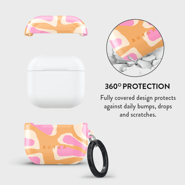Burga AirPods 4 -kuori, muotoilu Aloha