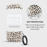 Burga AirPods 4 Kuori Design Almond Latte