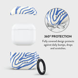 Burga AirPods 4 -kuoret Design Seven Seas
