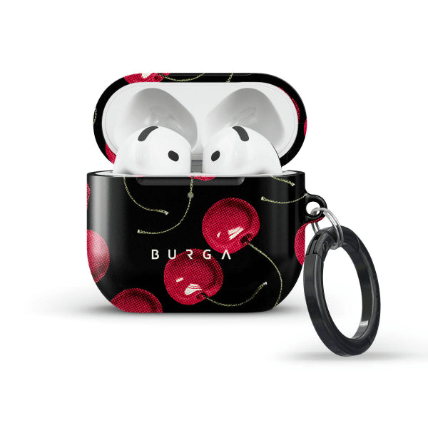 Burga AirPods 4 -kuoret Design Cherrybomb