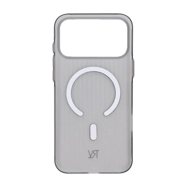 Rvelon iPhone 17 Pro Max Kuori Aaltopahvi MagSafe Harmaa