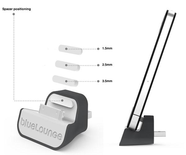 Bluelounge MiniDock 30-nastainen latausasema (iPhone 3. 3G. 3GS. 4. 4S)