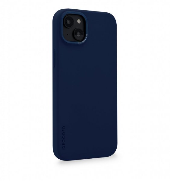 Decoded iPhone 14 Plus -kuori silikoninen takakuori, Navy Peony