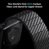 Pitaka Apple Watch -ranneke hiilikuituinen kello ranneke Modern