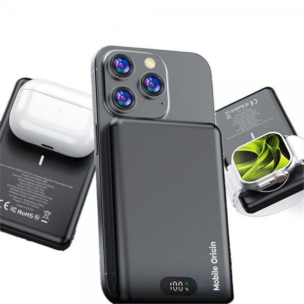 Mobile Origin 3-in-1-varavirtalähde 10 000 mAh MagSafe
