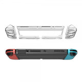 Dobe 3-in-1 läpinäkyvä kuori Nintendo Switch OLEDille