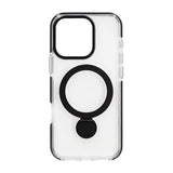 iPhone 16 Pro Max Kuoret Sormusteline MagSafe Musta