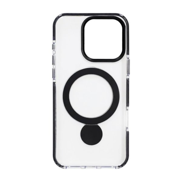 iPhone 16 Pro Max Kuoret Sormusteline MagSafe Musta