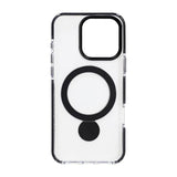 iPhone 16 Pro Max Kuoret Sormusteline MagSafe Musta
