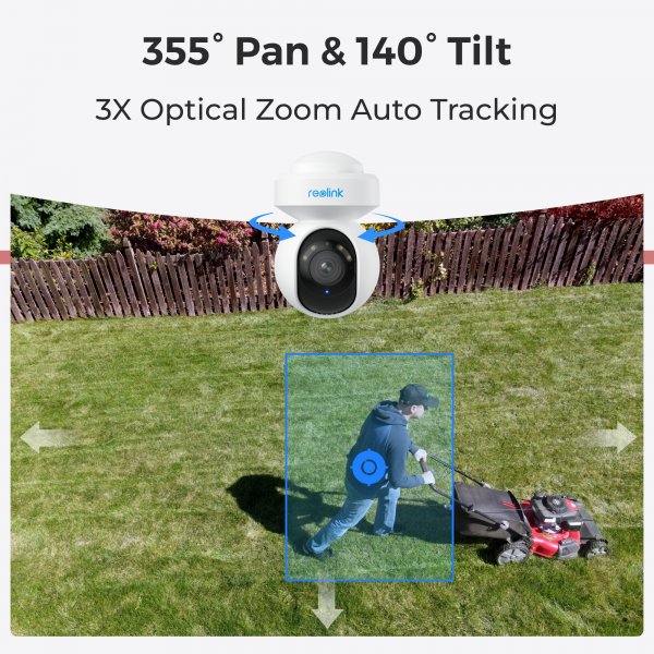 Reolink E1 Outdoor (E540) Älykäs PTZ WiFi-kamera