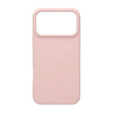 iPhone 17 Pro Max Kuori Nestemäinen silikoni Vaaleanpunainen