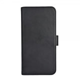 Essentials Samsung Galaxy S23 FE -suojakotelo 2-in-1 keinonahkaa, musta