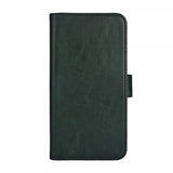 Essentials Samsung Galaxy S23 FE 2-in-1 Vegaaninahkainen Suojakotelo Tummanvihreä