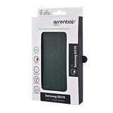 Essentials Samsung Galaxy S23 FE 2-in-1 Vegaaninahkainen Suojakotelo Tummanvihreä